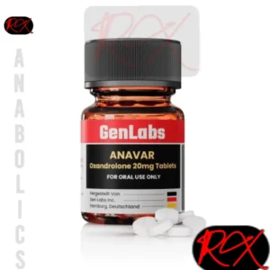 ANAVAR (OXANDROLONE) 20MG / PER TAB – 100 TABLETS – GENLABS