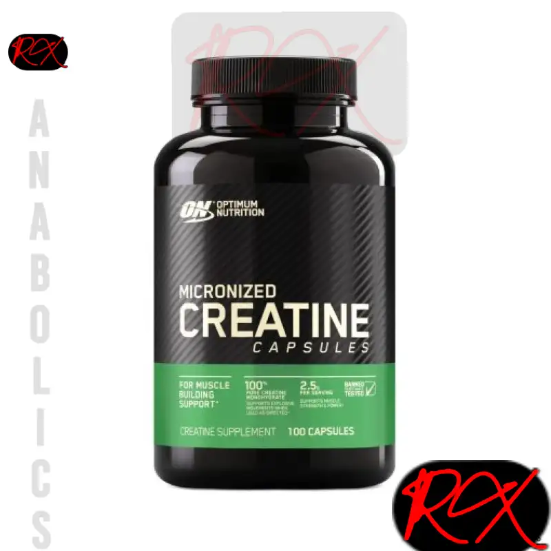 CREATINE 100 CAPSULES – OPTIMUM NUTRITION - Image 3